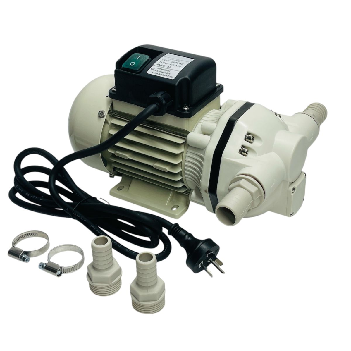 Bơm Hóa Chất Điện 220V FL-540 – Bộ Phụ Kiện Đầy Đủ