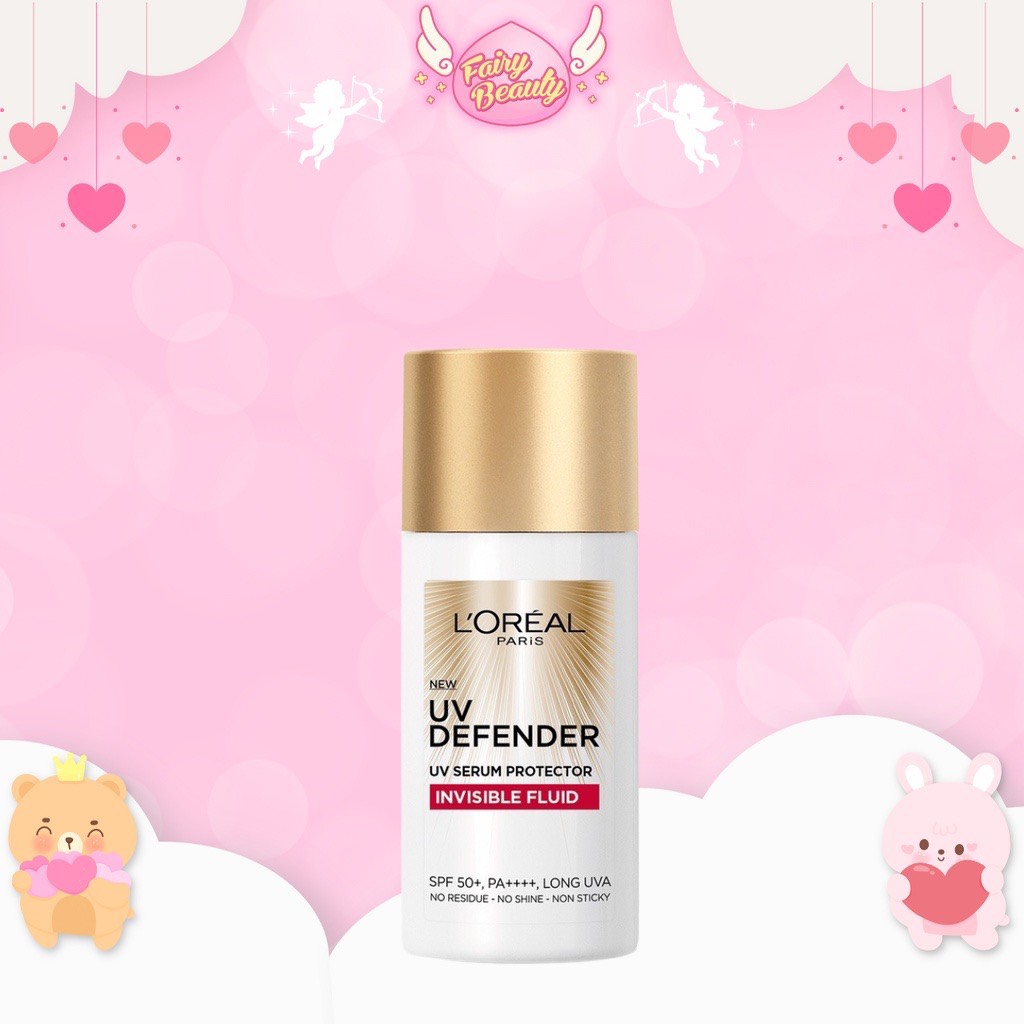 Kem Chống Nắng Siêu Mỏng Nhẹ Và Thoáng Mịn UV Defender Serum Invisible Fluid SPF 50+ PA++++ 50ml