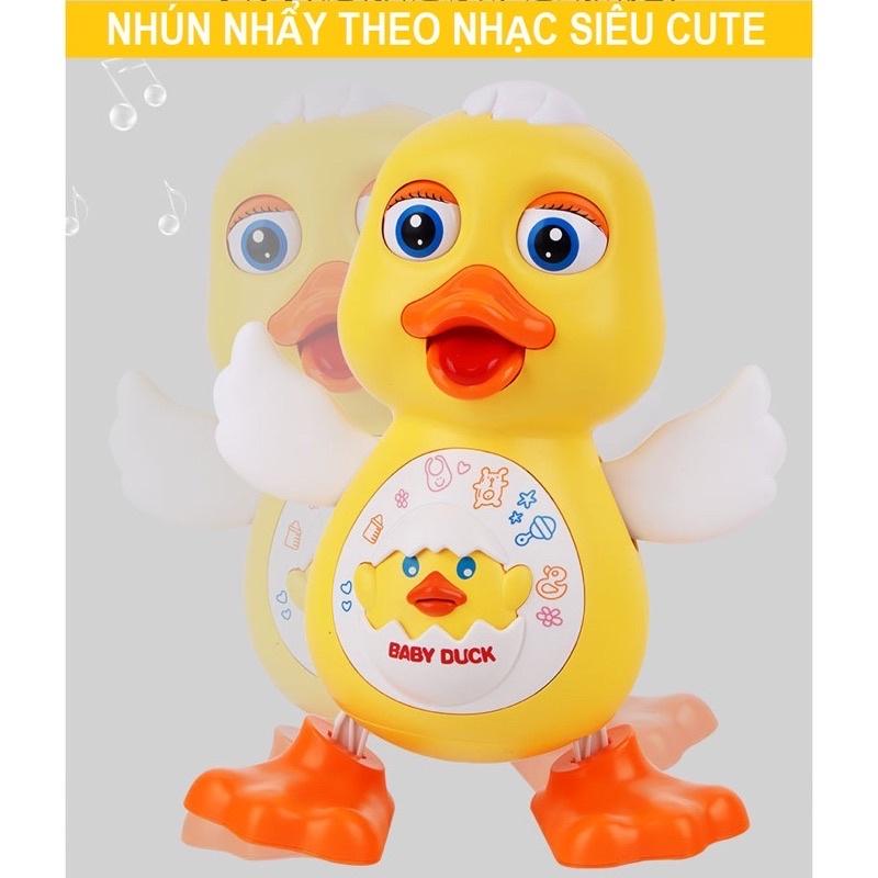 Đồ Chơi Chú Vịt Nhảy Múa Phát Nhạc Có Đèn .Đồ CHƠI THÔNG MINH CHO BÉ