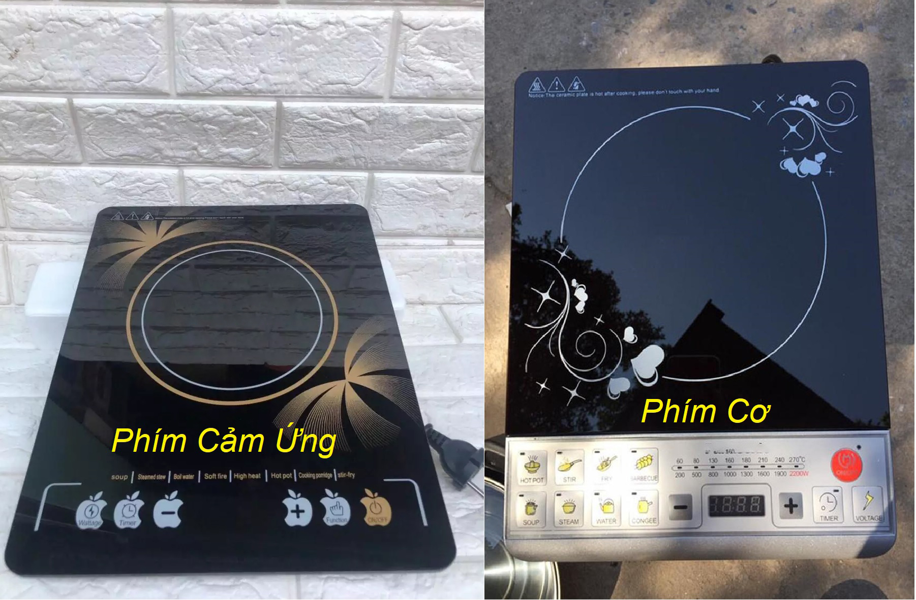 Bếp từ Pa/na/so/nic tặng kèm xoong BH 1 năm