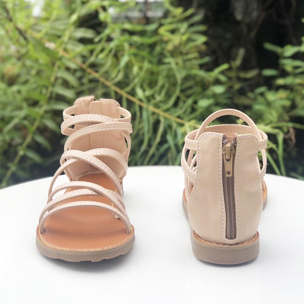 Sandal nữ kéo khóa hot trend 2020 trẻ trung năng động 21430