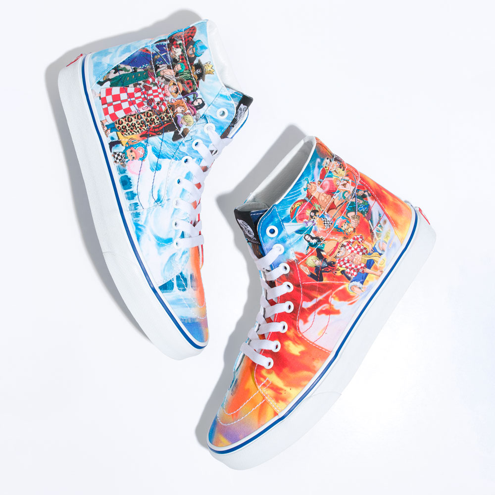 Giày Vans SK8 Hi x One Piece VN0007NS448