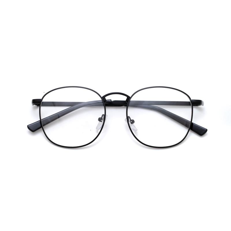 Gọng kính cận thời trang nam nữ, kim loại dáng to Glasses Garden 9396 - Có lắp mắt theo yêu cầu