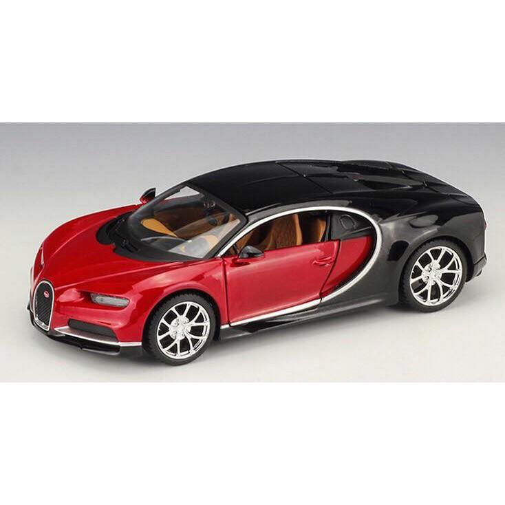 mô hình xe kim loại  Bugatti Chiron 1: 24