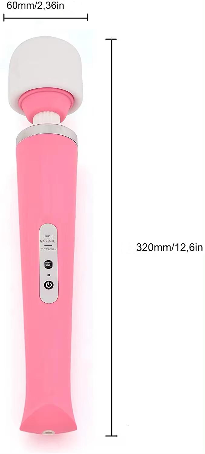 (Loại sạc Pin) Máy Massage Cầm Tay 1 Đầu THFA 10 Chế Độ Massage