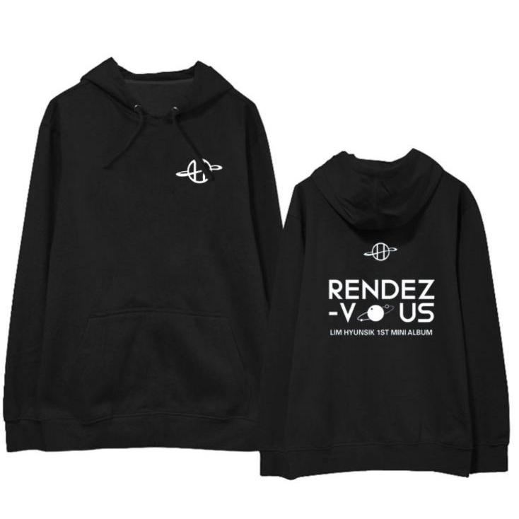 Áo nỉ Chui Đầu áo Khoác HOODIE Unisex Thời Trang Kpop Kpop Btob Lim Hyunsik