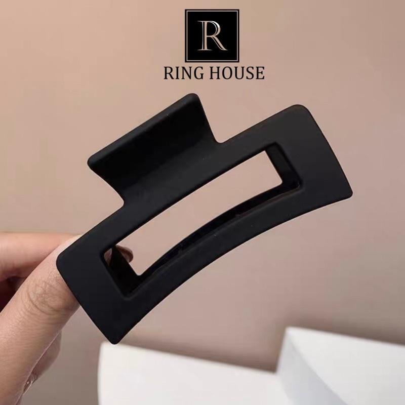 KẸP TÓC NỮ CÀNG CUA VUÔNG MÀU NHÁM