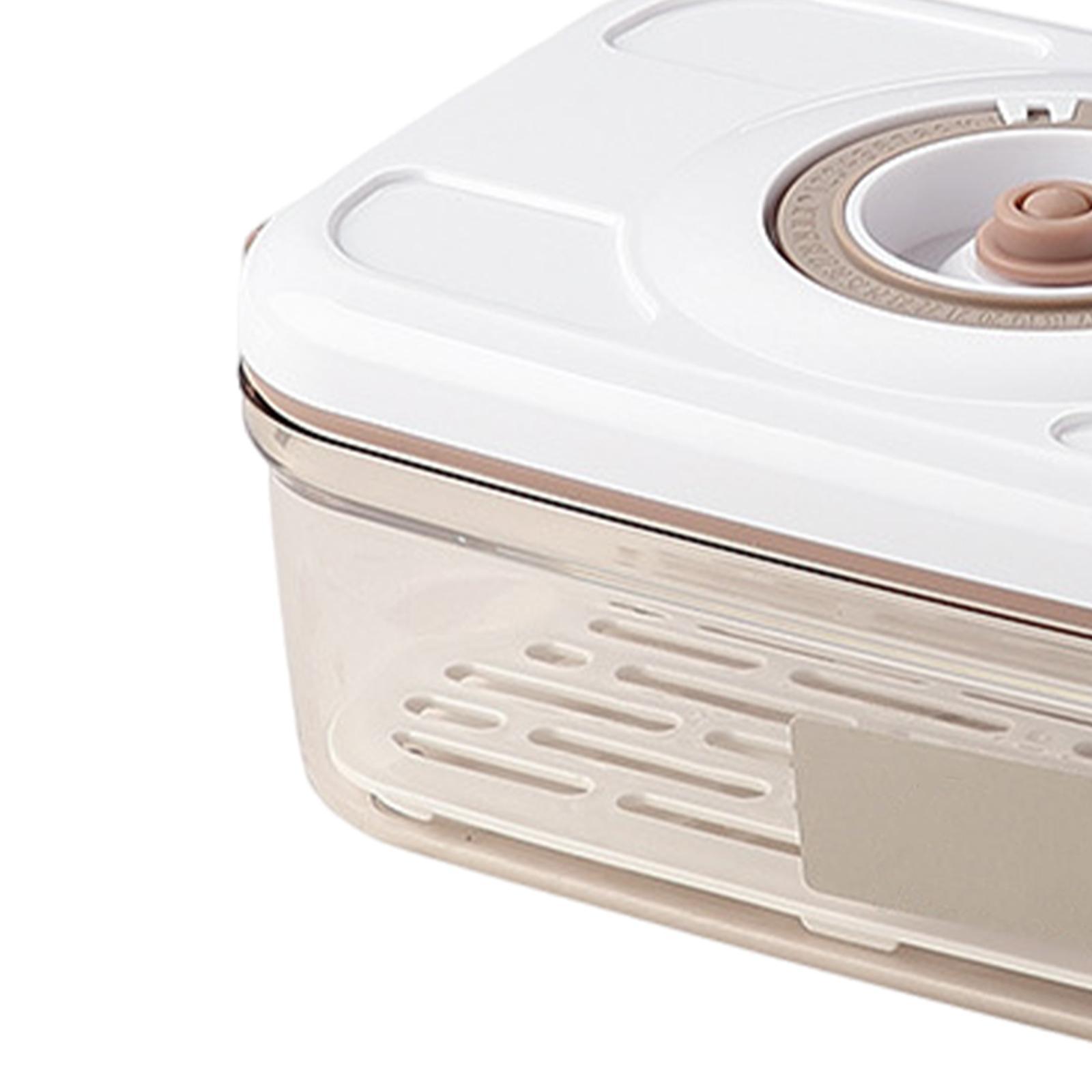 Vacuum Refrigerator Organizer Food Storage Box for Kitchen Refrigerator