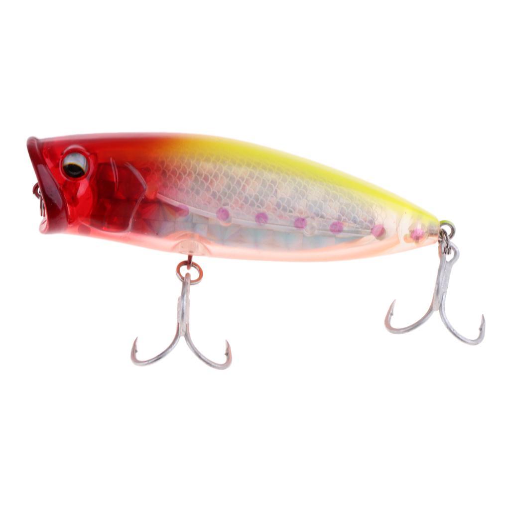 Lifelike Floating Hard Balance with Hook Red A