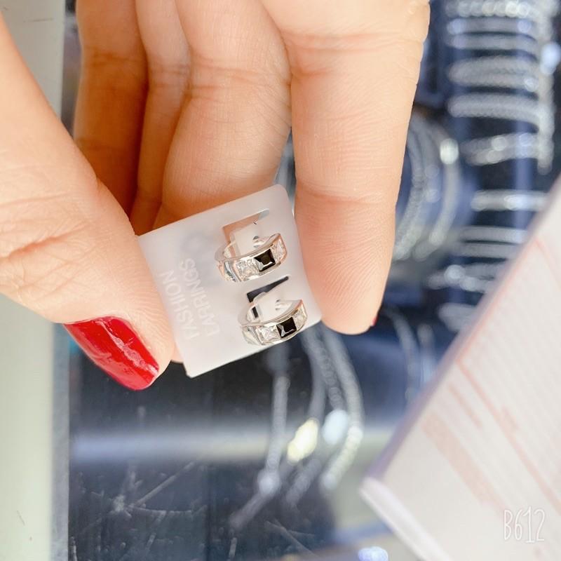 7MM 1 CHIẾC KHUYÊN TAI BẠC ĐEO VÀNH TAI