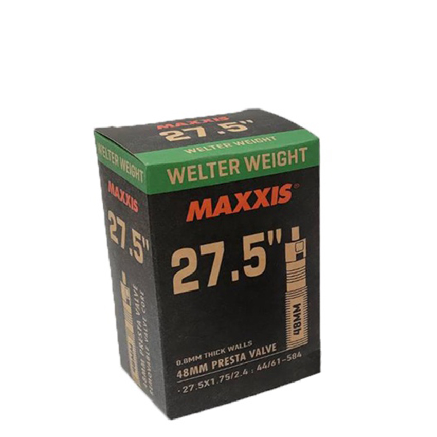 Ruột Xe Đạp 27.5×1.75/2.4 48mm Van Nhỏ (Presta) MAXIS Bicycle Tube Welter Weight