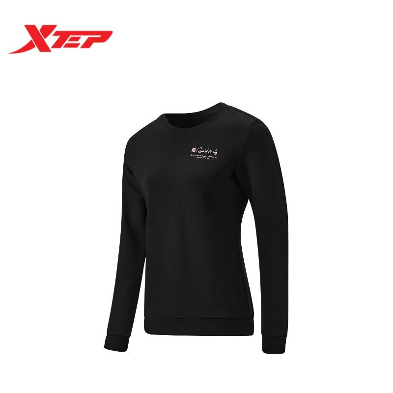 Áo nỉ thể thao nữ Xtep phong cách, chất liệu mềm mịn, dễ phối đồ 979328920024