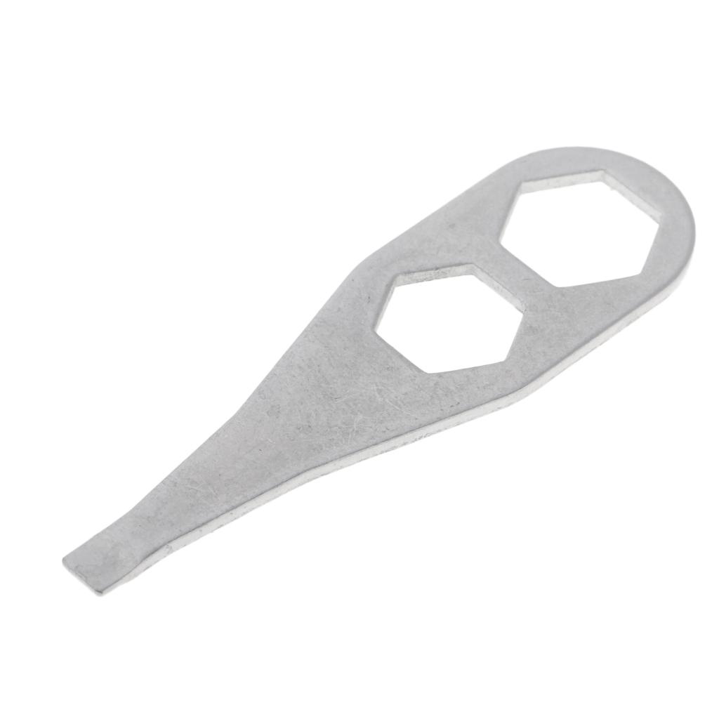 Aluminum Alloy Fishing Reel Parts Reel Handle Tool Nut Wrench Fishing Tool