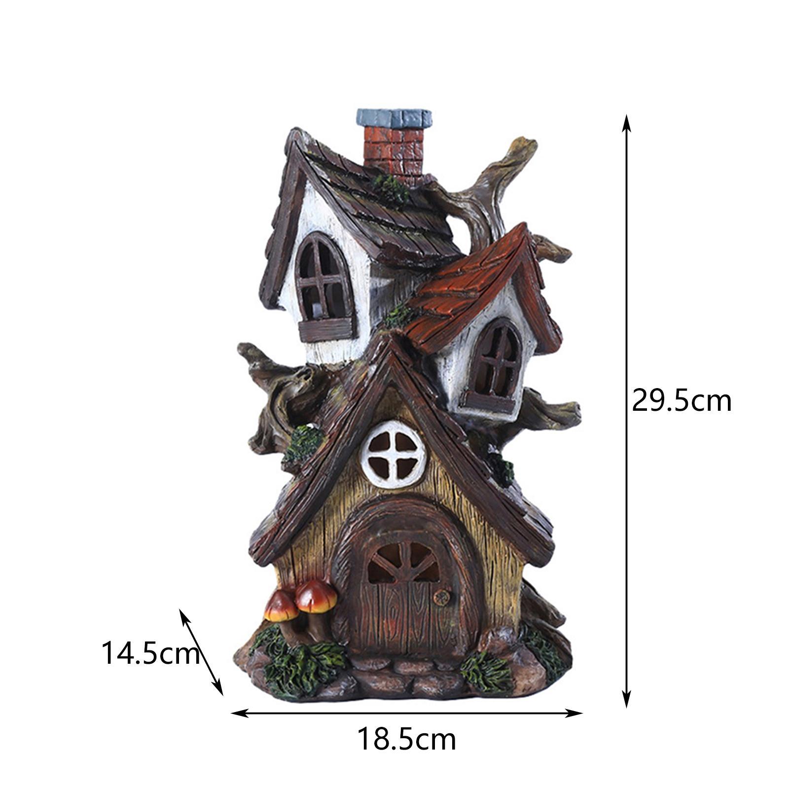 Fairy Garden House Fairy Garden Supplies Patio Yard Decorations Statues
