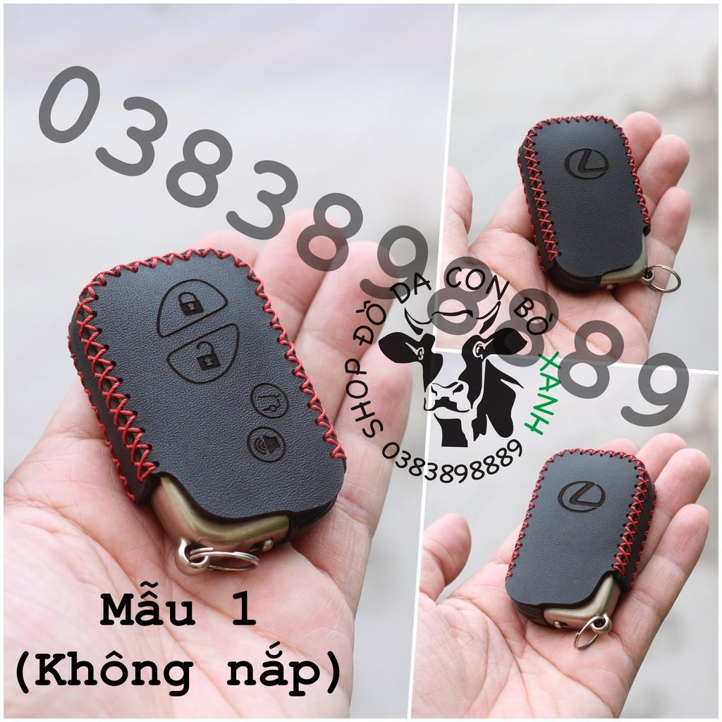 Bao da dành cho chìa khoá Lexus handmade da thật 001