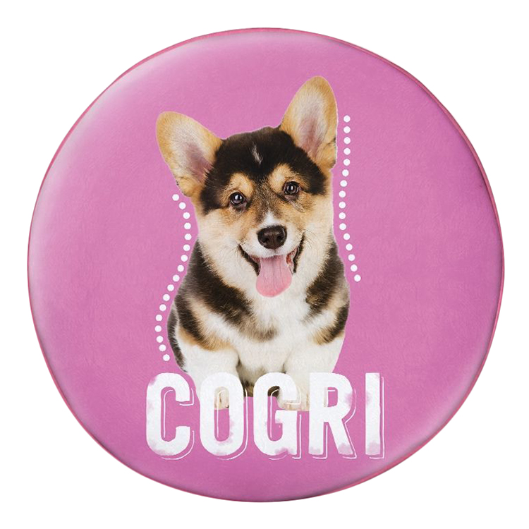 Gối tròn Chó Cogri - GOAA067
