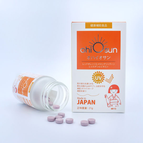 Viên Uống Sáng Da OHIOSUN - Made in Japan - Giảm nám sạm, nám da, hạn chế quá trình lão hóa, giúp đẹp da, sáng da tự nhiên