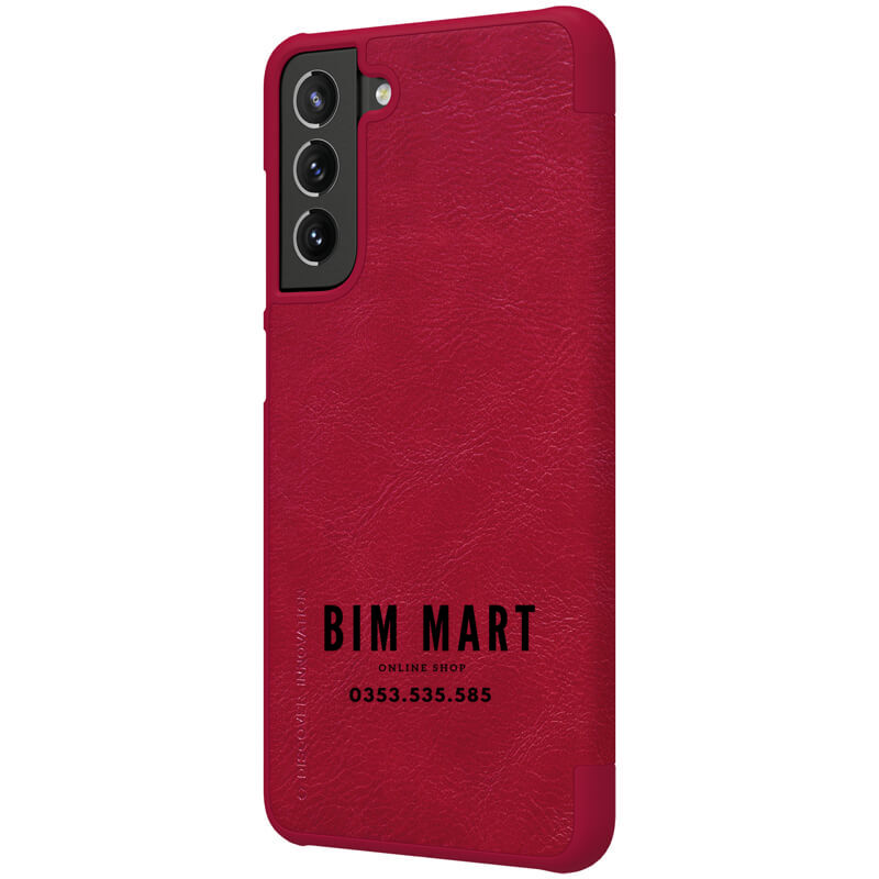 Bao da Nillkin QIN dành cho Samsung S21 FE - Hàng Nhập Khẩu