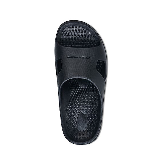 Dép sức khỏe nữ Spenco Fusion Slide Black - Dép nhẹ, không thấm nước