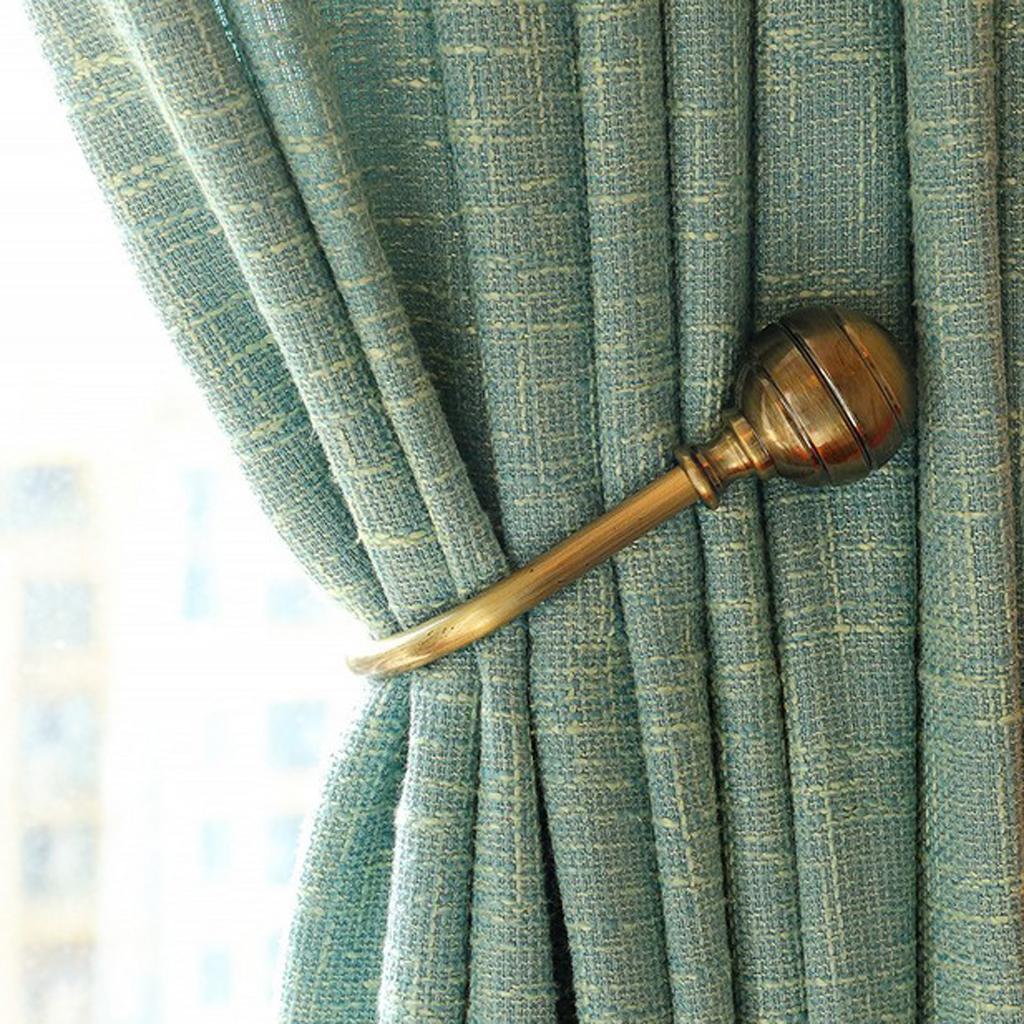 Basic Curtain Tieback Hooks Wall Clothes Hanger Hooks Home Decor