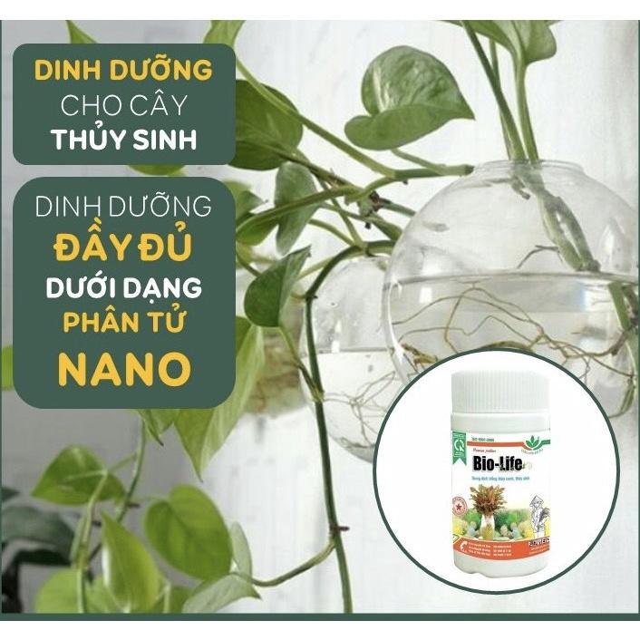 BIO - LIFE DUNG DỊCH TRỒNG THỦY CANH ,CUNG CẤP DƯỠNG CHẤT CHO CÂY TRỒNG THỦY SINH 100ml