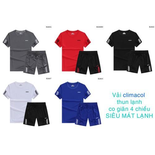 Bộ Thể Thao Nam SPORT B566 Hot 2020 - Bộ thể thao hè cao cấp - B566