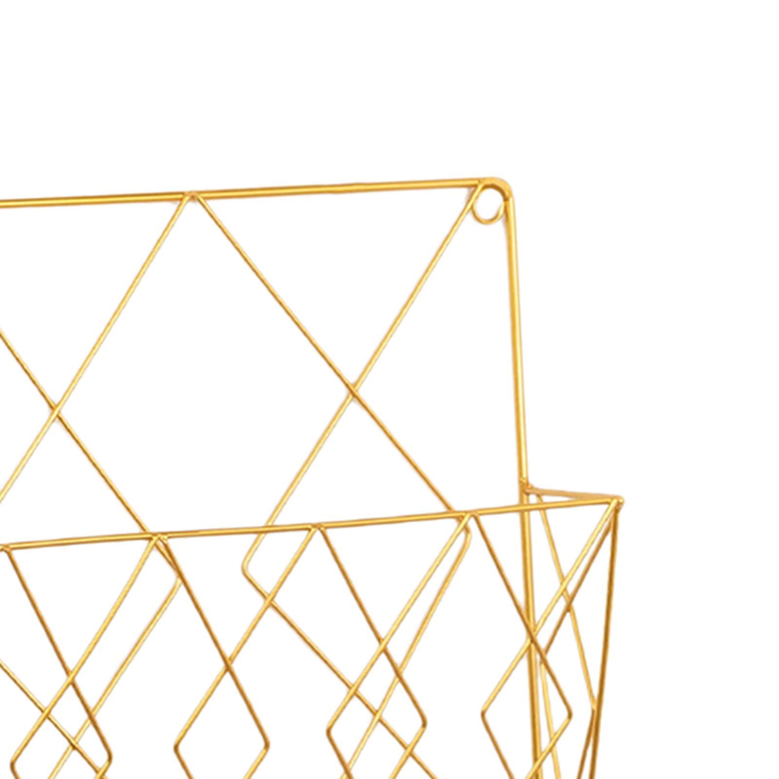 2pcs Metal Newspaper Storage Rack Magazine Holder for Study Room Newspapers