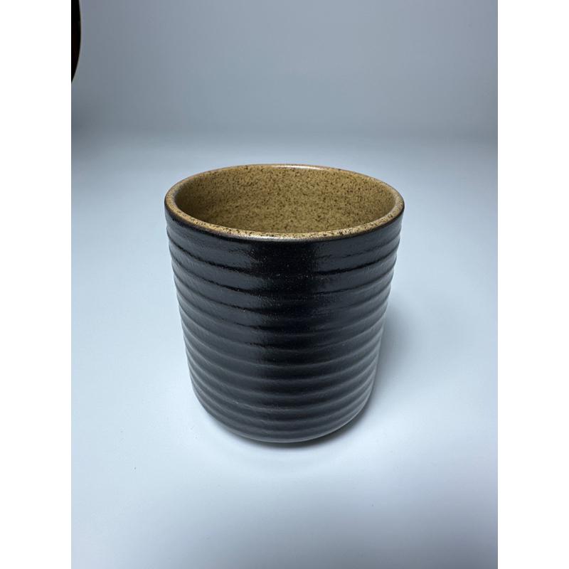 Cốc ly sứ dáng trụ tráng men nâu gốm vintage 120ml và 150ml uống trà xanh, uống cà phê - Gốm sứ bát tràng