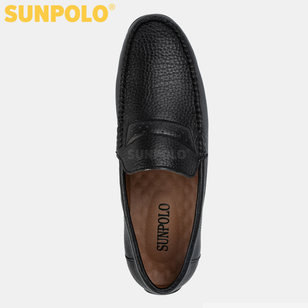 Giày Da Nam, Giày Lười Da Nam SUNPOLO SU2589