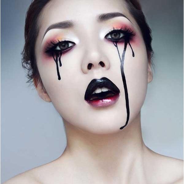 Bộ vẽ mặt hóa trang Halloween 8 màu + 3 tuýp kem nhiều phụ kiện