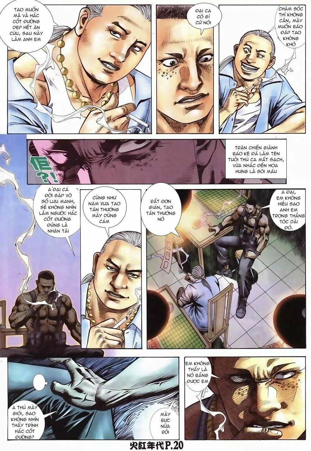 hỏa hồng niên đại hắc cốt đường chapter 83 18