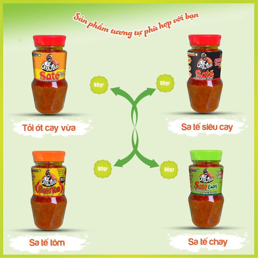 Lốc 6 Hũ Sa Tế Tôm Ông Chà Và 90gr