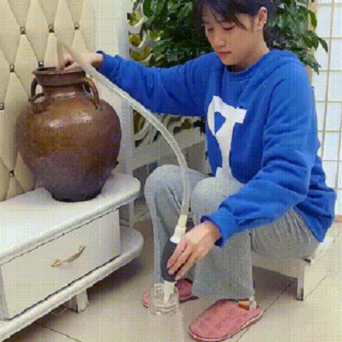 Bộ dụng cụ bơm hút chất lỏng đa năng + Kèm 1m dây ống nước, bơm tay dùng thay nước bể cá, hút xăng dầu tiện lợi | TP025