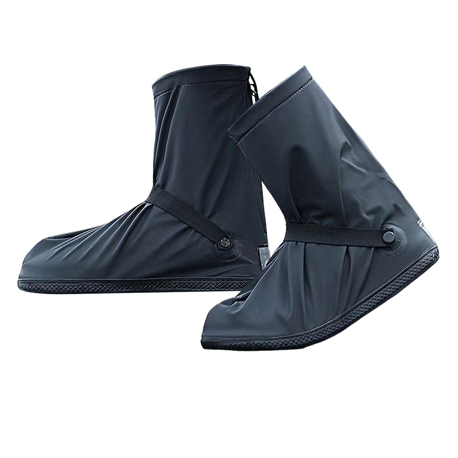 Waterproof Boots Covers ,Rain Shoe Cover, Galoshes ,Foldable ,Slip Resistance ,Shoe Protectors Overshoes Reusable Rain Boots for Fishing Mud Snow