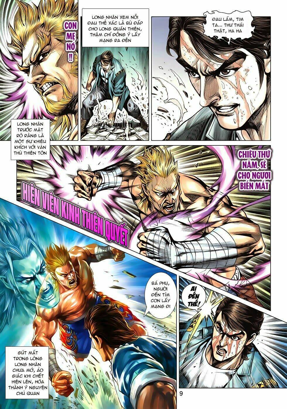 tân tác long hổ môn chapter 598 9