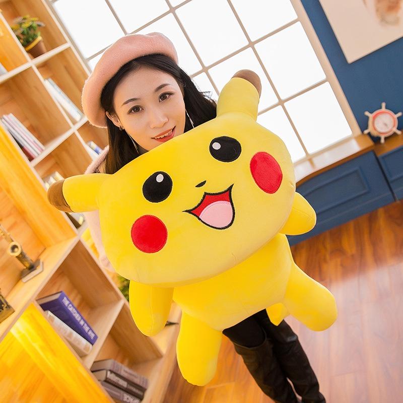 Gấu bông Pikachu mặt vui - Quà tặng đáng yêu