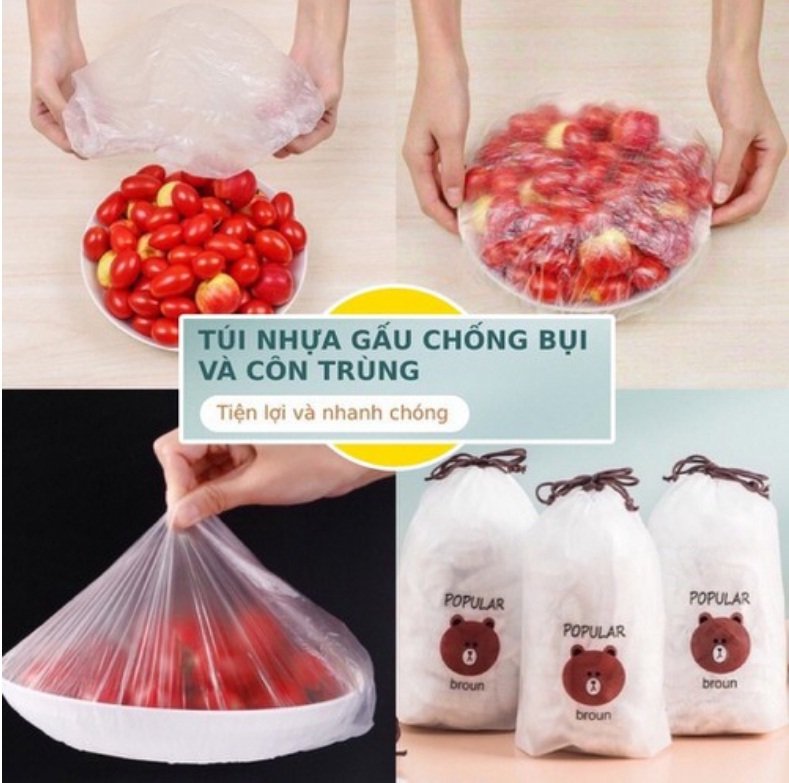 Cuộn túi đựng thực phẩm An toan, tiện lợi