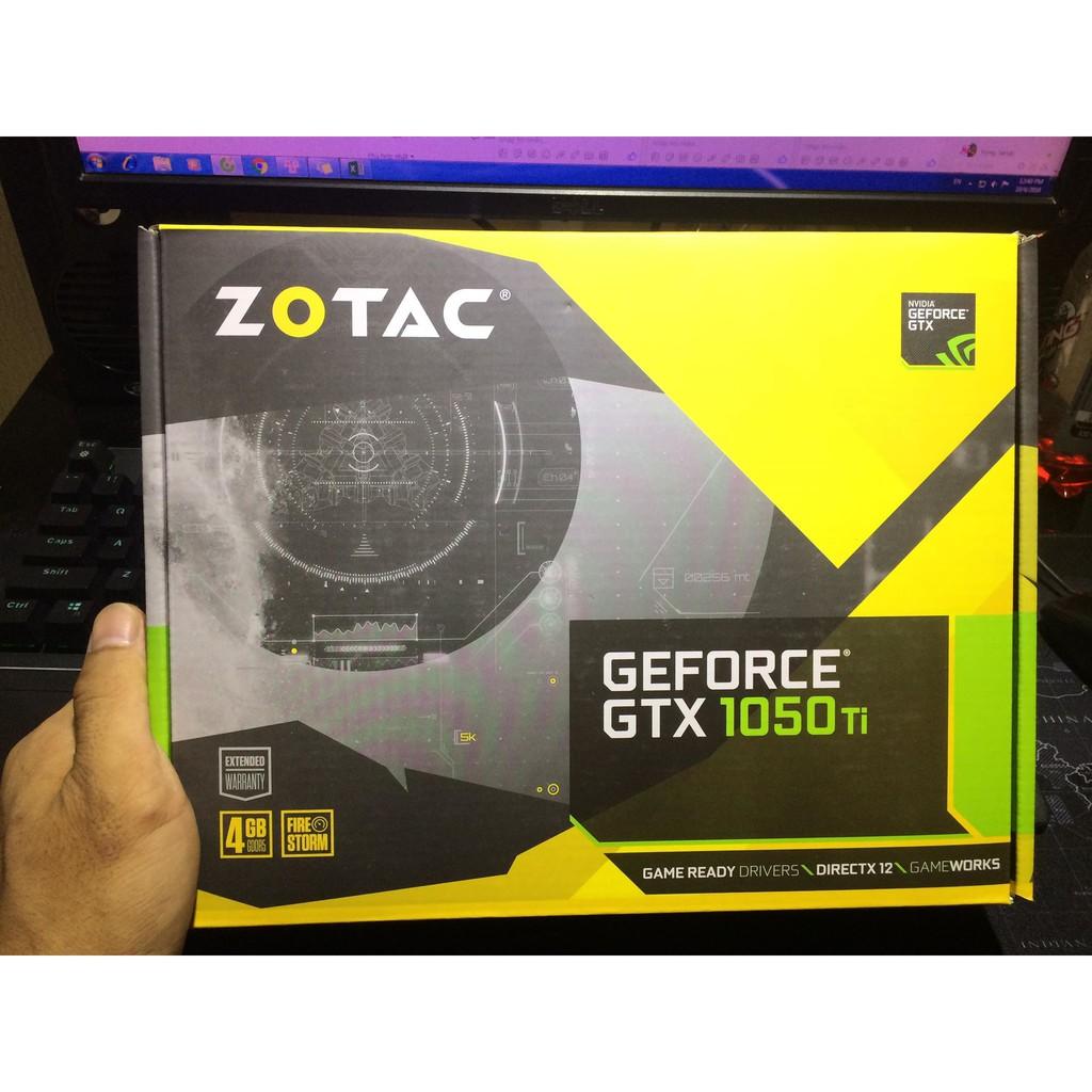 Card màn hình GTX 1050ti 4GD5 còn BH hãng 2 năm