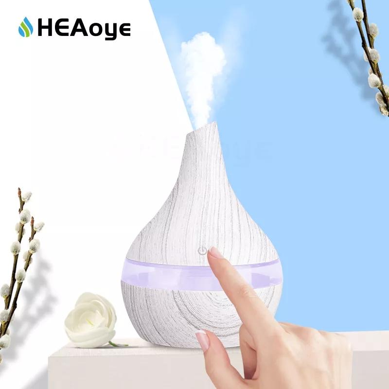 Điện Máy Tạo Độ Ẩm Không Khí Siêu Âm Thanh Vân Gỗ Humidificador Máy Khuếch Tán Tinh Dầu Hương Thơm Tinh Dầu Khuếch Tán Hương Thơm Mini Phun Sương Tạo