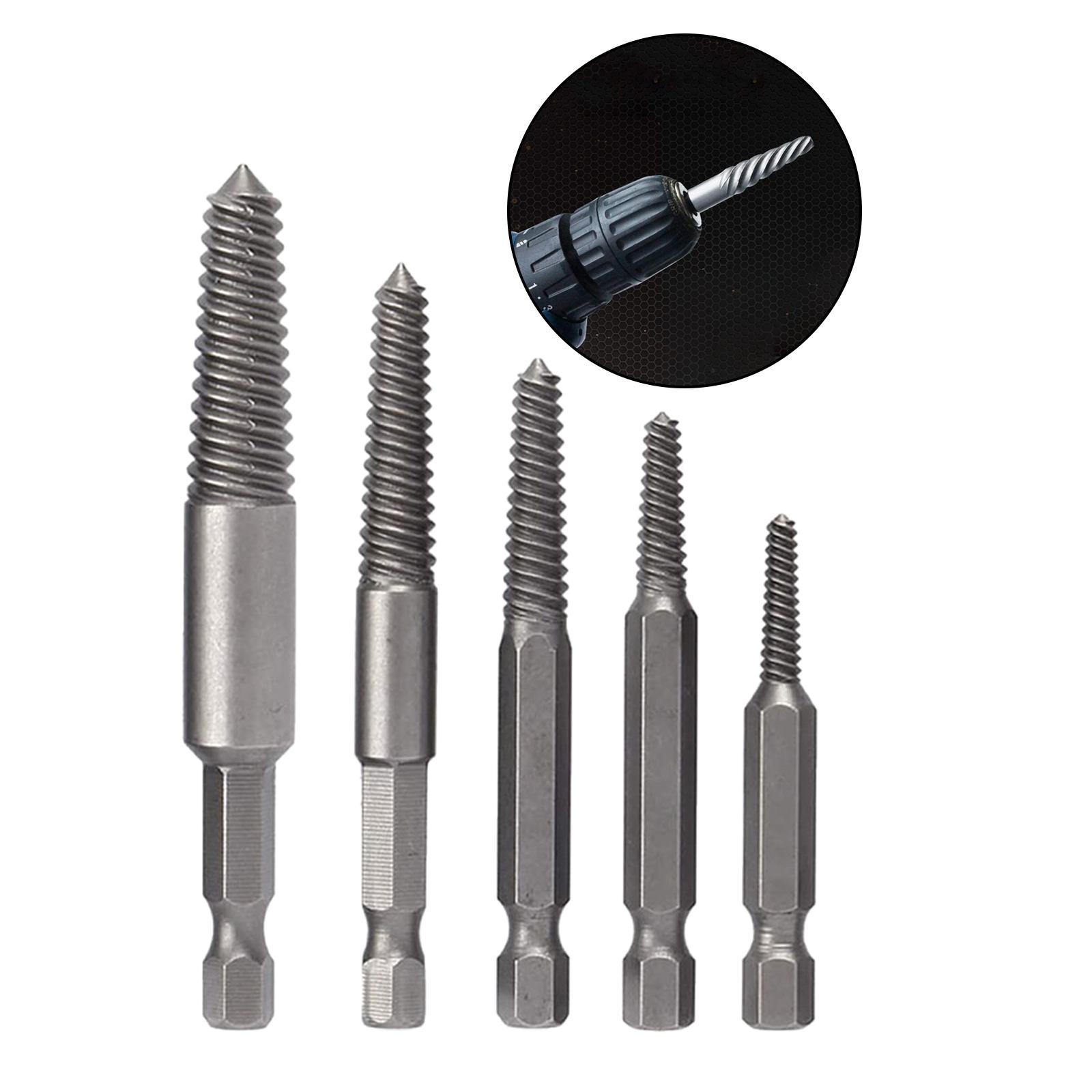 Damaged Screw Extractor Remove Nuts High Hardness Sturdy Studs Removal Tools
