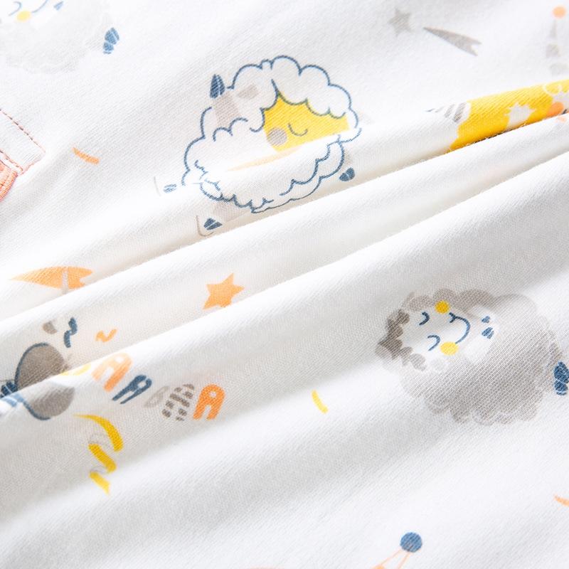 Túi Ngủ Cho Bé Sơ Sinh Ngủ Bao Mùa Hè Chia Chân Sleepsack Cho Bé Cotton Slaapzak Giường Mềm Trẻ Em Bộ Đồ Ngủ Jumpsuit