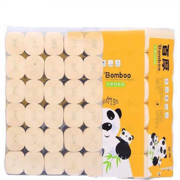 Bịch 36 cuộn giấy vệ sinh gấu trúc đa năng