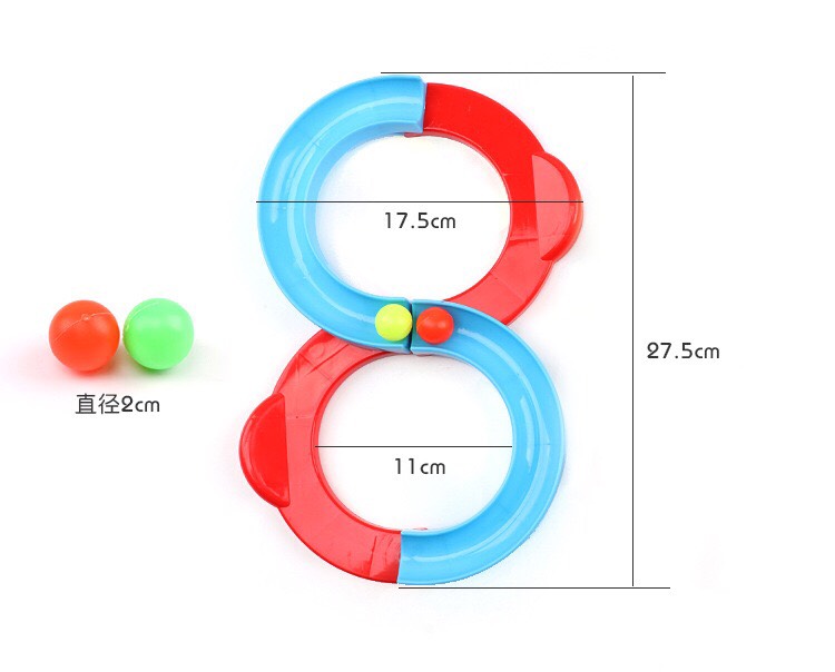 Đồ chơi lăn bóng hình số tám HT145 - Giao Ngẫu Nhiên