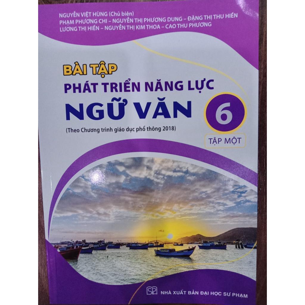 Sách - Bài tập phát triển năng lực môn ngữ văn lớp 6 - kết nối tri thức cuộc sống