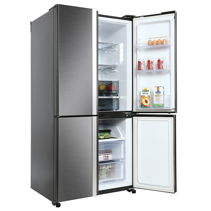 Tủ lạnh Sharp Inverter 567 lít SJ-FX640V-SL - Hàng chính hãng - Giao tại Hà Nội và 1 số tỉnh toàn quốc