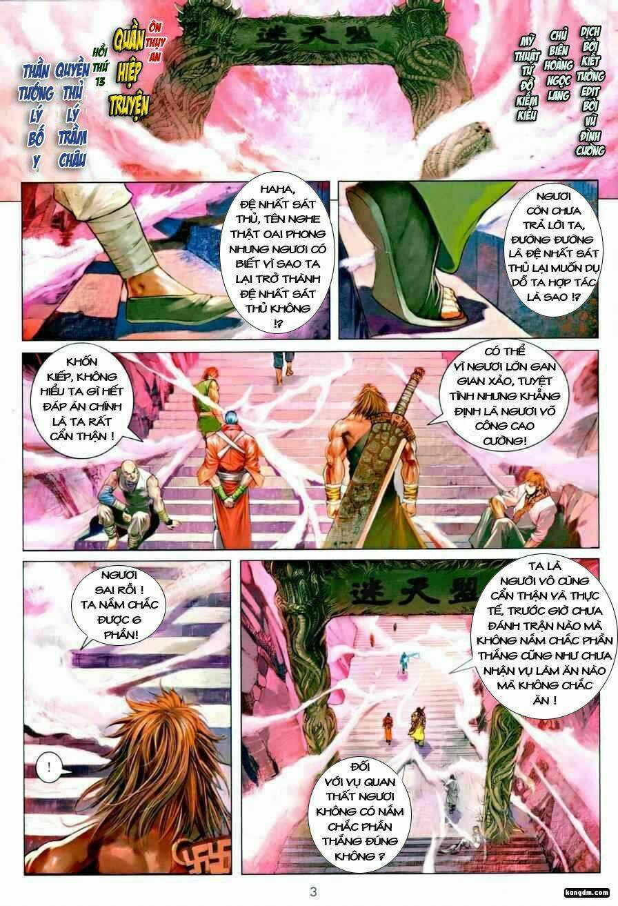 ôn thuỵ an quần hiệp truyện chapter 13 3