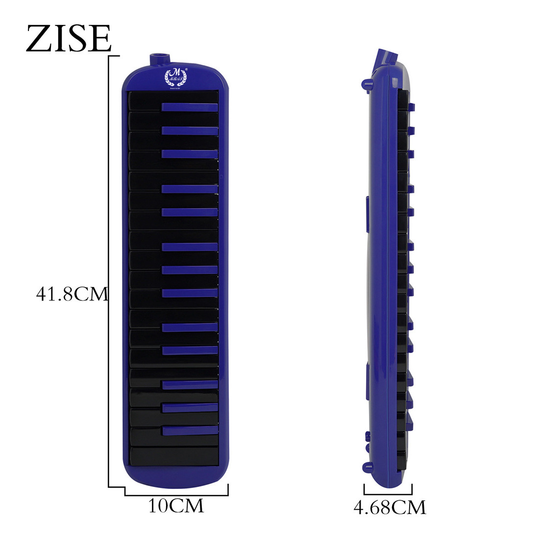 Kèn Melodion, Melodica, Pianica - Mbat KF-32 - Kèn 32 phím cao cấp, túi hộp EVA, nhựa ABS an toàn, màu xanh - Hàng chính hãng