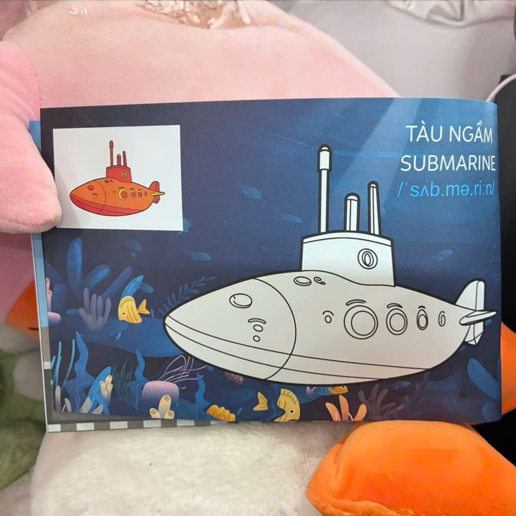 Sách - Tô Màu Trải Nghiệm - PHƯƠNG TIỆN GIAO THÔNG - SKIDS