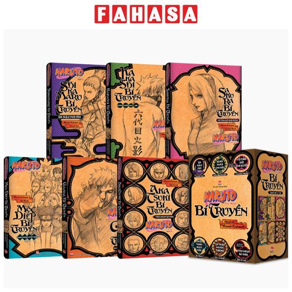 Box Set Tiểu Thuyết Naruto Bí Truyền