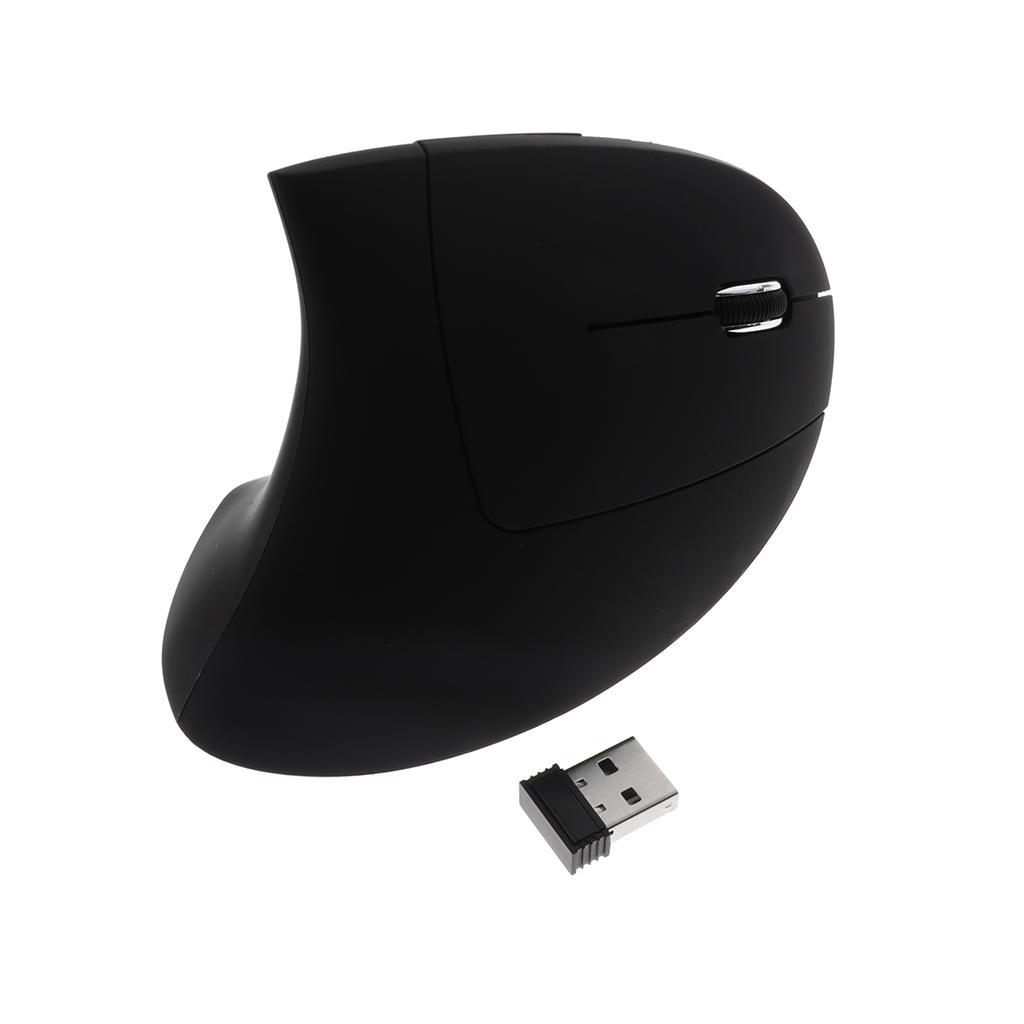 6D 2.4G Wireless Optical Gaming Mouse 1600DPI Vertical Mice